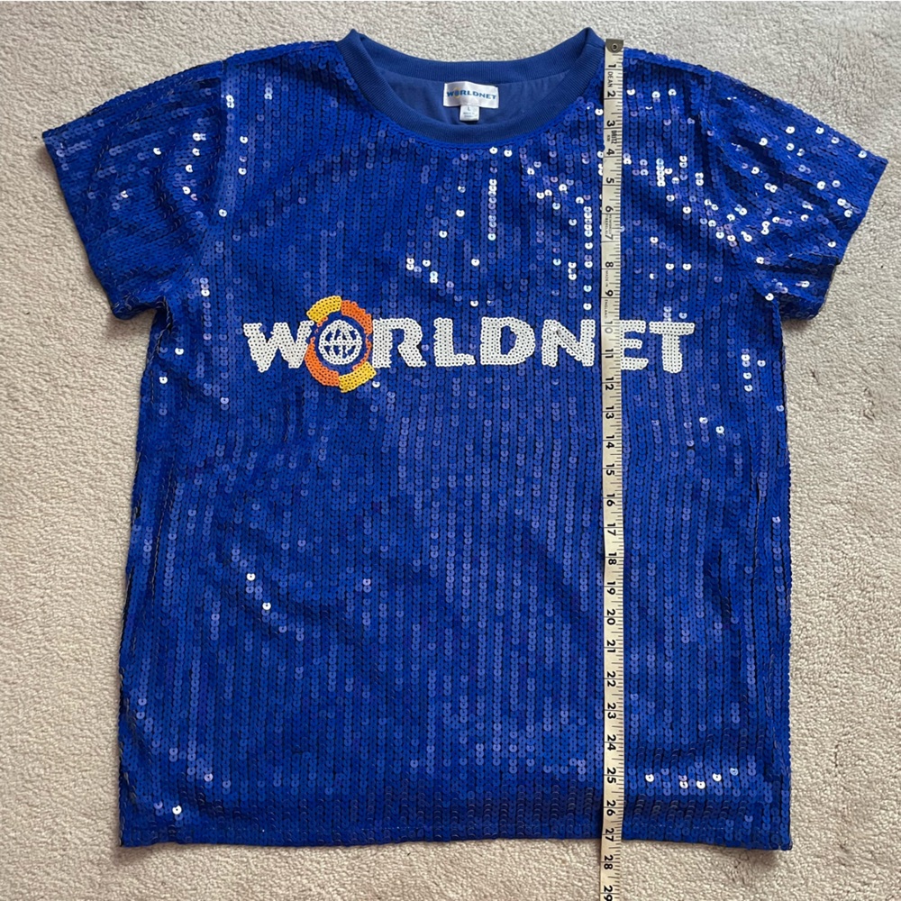 WORLDNET Sequin T-Shirt - Picture 16 of 16